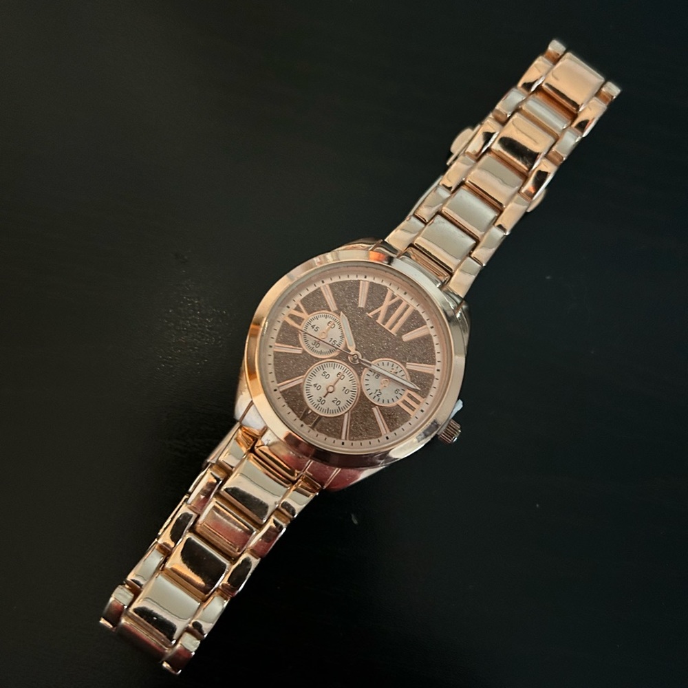Ladies gold watch
